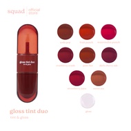 squad cosmetics gloss tint duo liptint lip stain gloss