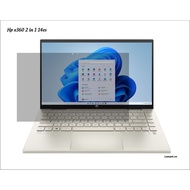 Screen protector for HP X360 2 IN 1 14ES laptop, full edge touch, standard cut.