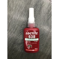 Loctite 638 Screw Glue Anaerobic Locking Agent Sealant High-Strength 31001 50ml Henkel With Double I