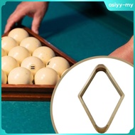 [AsiyyMY] Billiard Pool Ball Rack 9 Ball Diamond Smooth, Wooden, Billiard Supplies Pool Table Access