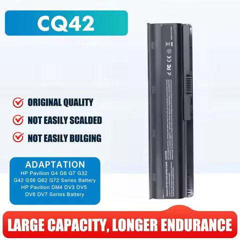Laptop Battery CQ42 MU06 for HP Pavilion G7 G6 DM4 DV7-6000 DV6-3000 CQ43 CQ56 CQ57 CQ62 HP 2000 Not