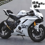 HAHAHA Why So Serious  Car Stickers Auto Motorcycle Scooter Body Windshield Helmet Exterior Accessor