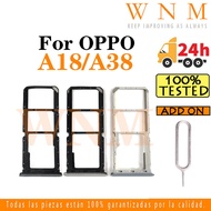 For OPPO A18/A38 Sim Card Tray Sim Card Slot Holder Card Holder Reader SD Slot Adapter Replacement P