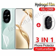 3 in 1 Hydrogel For Honor 200 pro Lite Smart 200pro 200Lite 200Smart Honor200pro Honor200Lite Honor2