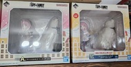 Bpnavi 一番賞 劇場版 SPY×FAMILY間諜家家酒 CODE: White A賞/尾賞 PVC 模型 - 安妮亞·佛傑 & 彭德