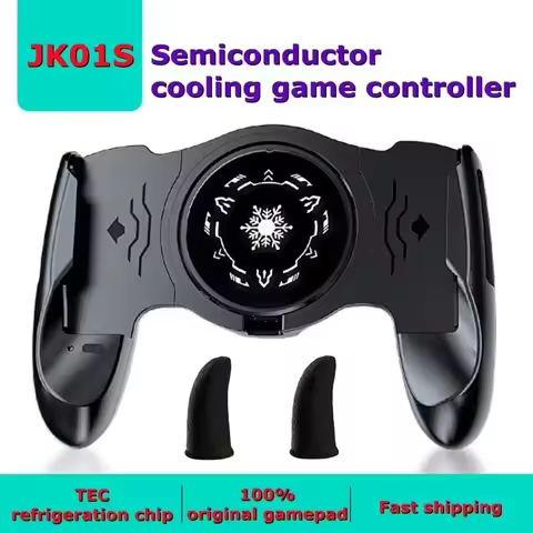 NEW JK01S Mobile Phone Telescopic Gamepad Joystick Controller w/ Semiconductor Cooling Refrigeration