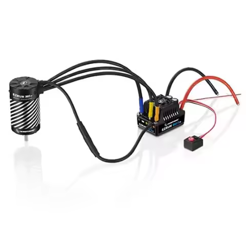 MAX10 G2 80A/140A 2-3S Waterproof Brushless ESC Hobbywing 3652/3665 SD G3 Sensored Motor 1/10 Car