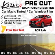 Car Window Magic Tinted Magic Tint Kereta Ikut Bentuk Cermin Glass Solar Film Pre Cut According Car 