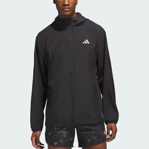 Adidas Authentic 2025 Men's Reflective Sports Running Hooded Jacket IL7230
