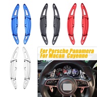 Pair Aluminum Steering Wheel Shift Paddle Extension For Porsche Panamera Macan Cayenne Porsche 911 B