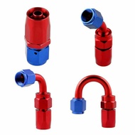 AN4 AN6 AN8 AN10 AN12 Aluminum Swivel Hose End Fitting Adapter for Oil Fuel Line