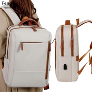 FLIN Laptop Backpack, 35L Large Capacity Waterproof Travel Laptop Bag, Fashion with USB Charging Por