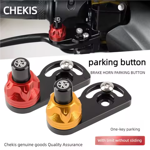 Chekis Genuine Modification Accessories Motorcycle Brake Horn Parking Button Parking Lock Button Slo
