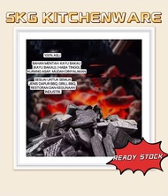 【3KG 】CHARCOAL BBQ ARANG KAYU BAKAU/ HOME USE CHARCOAL/ KAYU BAKAU ARANG/火炭木炭