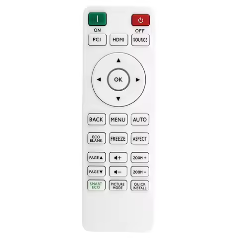 Compatible with BenQ Projector MH560 MW560 MX560P MS560 MX560 MS560P Remote Control RCX016 Spare Par