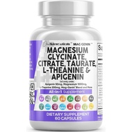 CleanNutraceuticals Glycine Complex1000mg Including200mg Apigining50mg Citric Acid5-Passion Lemon Ba