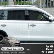 For Kia Carens Rondo MK 4 RP 2013-2019 Magnetic Car Sunshade Visor Front Rear Windshield Curtain Sid