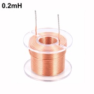 JACAUY 0.6mm Speaker Crossover Inductor Coil Copper 0.2mh-2.0mh Audio Inductor Coil Durable Inductor