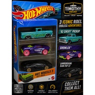 LAMBORGHINI Hot Wheels Gift Pack 3Pcs 62 Chevy Pickup Growler Sian FKP 37 Rare Racing Car