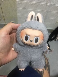 labubu拉布布心动马卡龙搪胶毛绒挂件潮玩手办盲盒礼物