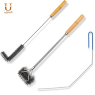 3Pieces Fryer Cleaning Tools,Stainless Steel Deep Fryer Cleaning Tool