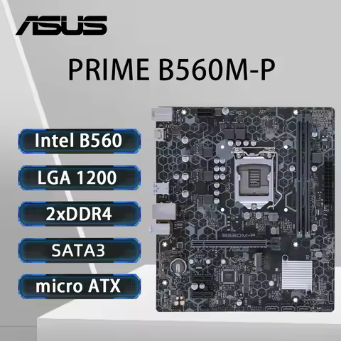 ASUS PRIME B560M-P Motherboard Support i9-11900KF 10900F i7-11700K 10700F i5-11400F i5-10400F CPU DD