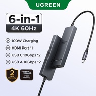 UGREEN 4K60hz 6-IN-1USB-C Multi-function Docking Station USB3.2 Gen2 10Gbps  for iPad Air M2 11" 13'