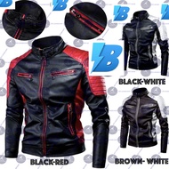 baju jaket kulit lelaki men jacket motosikal berkualiti ss4951pp