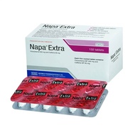 Napa Extra Paracetamol 500 mg and Caffeine 65 mg Tablets 100