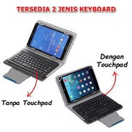 Casing Keyboard Nirkabel Bluetooth Tablet Tab Fujitsu F04H 10.5".
