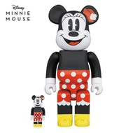 Bearbrick Minnie Mouse 100％ &amp; 400％