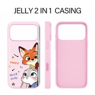 HP Zootopia [Case Meteor] Aesthetic 2 In 1 Casing Vivo Y31d Y11d Y05 A31D Pro V70 Fe Z10R V60 Lite Y