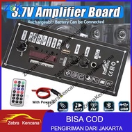 3.7V Amplifier Papan Modul Bluetooth Square Dance Speaker Mendukung Bluetooth Aux TF Kartu U-Disk Re