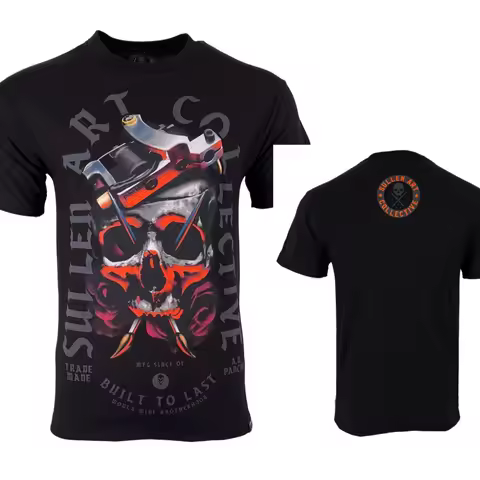 New Sullen Men's T-shirt PANCHO Tattoos Urban Design Premium Quality High-end Luxury Unisex Style Bo