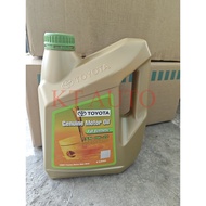 *Original Toyota Engine Oil 0W20 Fully Synthetic/ Minyak Hitam Fsn0W20 (4Liter)