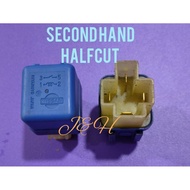NISSAN 12V ORI JAPAN SECOND HAND/HALFCUT 4PIN RELAY 25230-79971/25230-79981