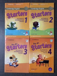 劍橋英語 Starters 練習書 1-4 冊