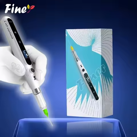 Finer Dental Anesthesia Injector Painless Local Dental Anesthetic Pen Capsule Syringe with Operatabl