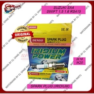 ORIGINAL DENSO IRIDIUM SPARK PLUG SUZUKI SWIFT 1.5 1.6 RS415 RS416 SX4 IK16 IK20