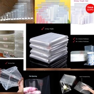 PP Plastic Plastik Transparent Clear Lutsinar Bag Beg【2KG±/Pack】(0.04mm/0.08mm Tebal/Thick)