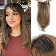 19Inch Hair Topper Hair Toppers For Thin Hair,6.5x6.5inch Hair Topper With Large Base Synthetic Hair