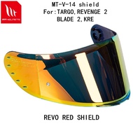 MT-V-14 serial helmet shield for MT motorcycle helmet only RAPID,RAPID PRO,BLADE 2 SV,REVENGE 2,TARG
