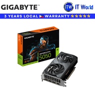Gigabyte RTX 5050 WINDFORCE OC 8GB GDDR6 PCIe 5.0 DLSS 4 Hawk Fan GV-N5050WF2OC-8GD itw