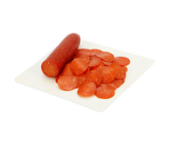 PIZZA PEPPERONI 1000 GRAMM GESCHNITTEN 520 -580 SCHEIBEN / PIZZA PEPPERONI 1000 GRAM SLICED 520 -580