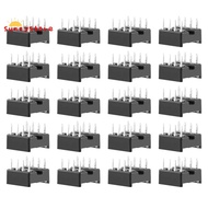 20 x 8 Pin 2.54mm Pitch IC Sockets Solder Type Adaptor