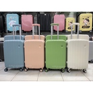Luggage With Wheels Size 22/26 Inches (With Clear Bag)