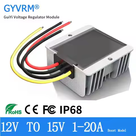 DC DC Boost Module 12V to 15V 5A 8A 10A 15A 20A Step Up Converter 9-14V to 15V 300W Boost Converter