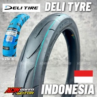 2025 DELI TIRE SLASH BUNGA BATTLAX TUBELESS TYRE HIGH GRIP SOFT COMPOUND/ 17 Inch 70/80 70/90 80/90 