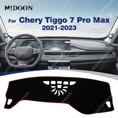 Car Dashboard Cover For Chery Tiggo 7 Pro Max 2021 2022 2023 Dash Mat Sun Shade Anti-UV Carpets Car 