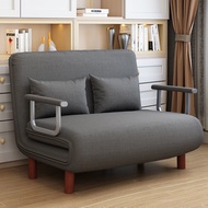 M-8/ Household Sofa Bed Folding Internet Celebrity Lazy Sofa Bed Double-Use Single Living Room Invisible Bed Lunch Break